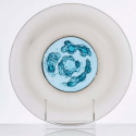 Piatto di Tapio 529.01 Venini Murano Glass Plate