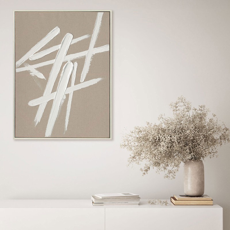 Abstract Painting Cross Agave Quadri