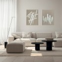 Abstract Painting Upside Agave Quadri