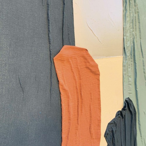 Abstract Painting Fabrics 2 Agave Quadri