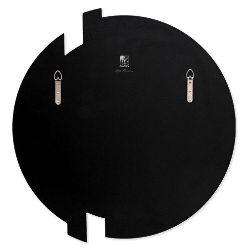 Art Mirror Golden Slice Agave Quadri