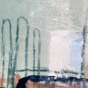 Abstract Painting Blues Agave Quadri