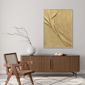 Abstract Painting Suede Agave Quadri