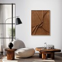 Abstract Painting Leather Agave Quadri