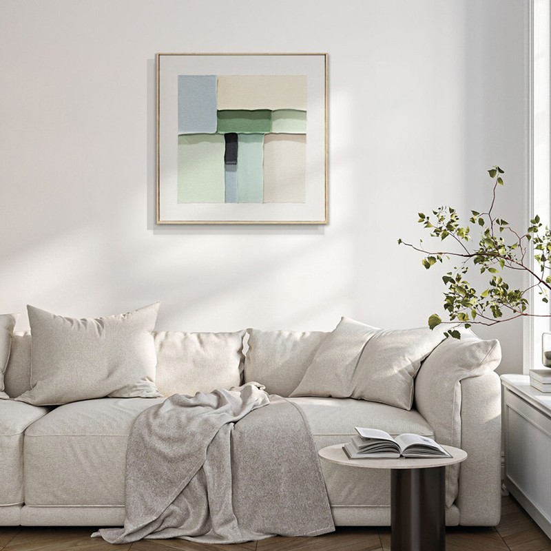 Abstract Painting Rivos Agave Quadri