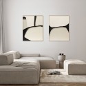 Abstract Painting Flow Agave Quadri