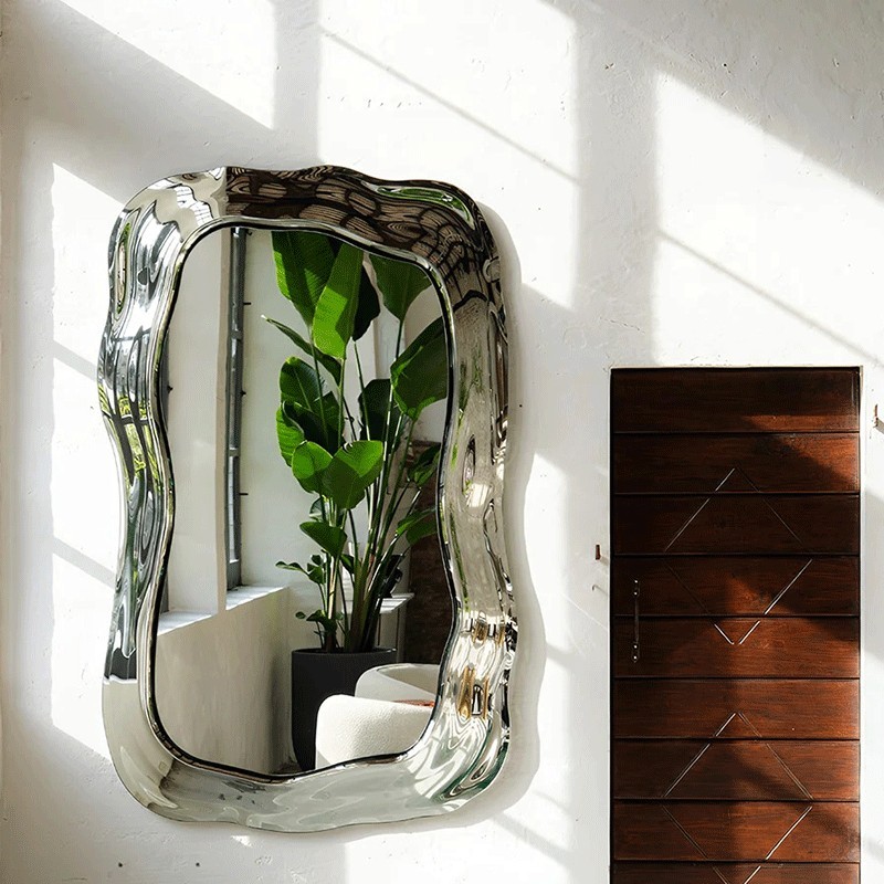 Still Fiam Italia Fused Glass Mirror
