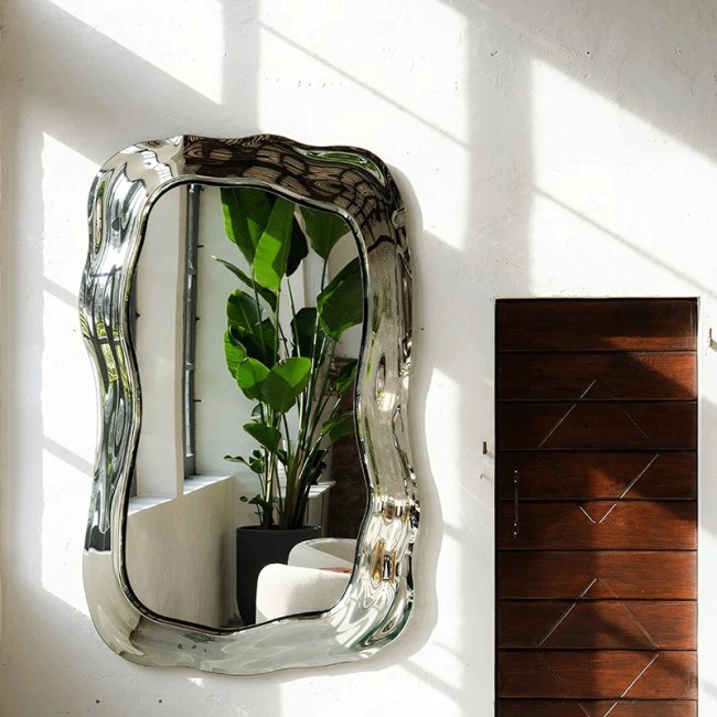 Still Fiam Italia Fused Glass Mirror