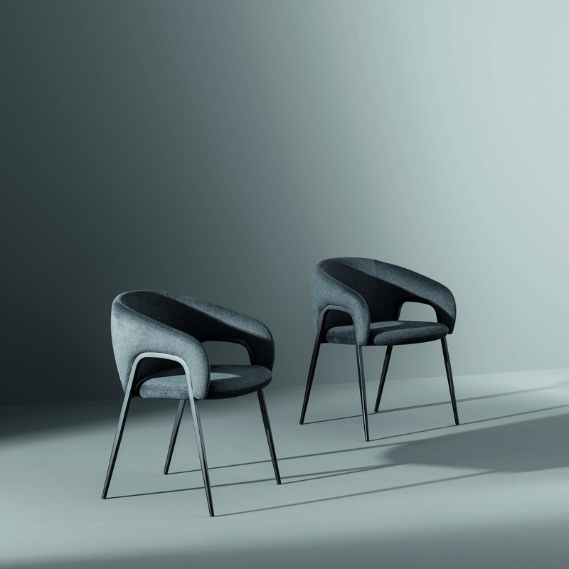 Upholstered Chair Alley Bonaldo