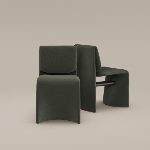 Upholstered Chair Avant-Garde Bonaldo