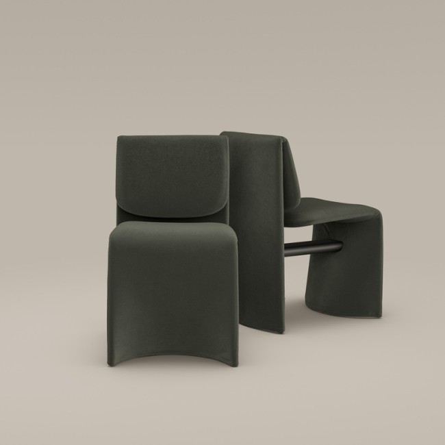 Upholstered Chair Avant-Garde Bonaldo