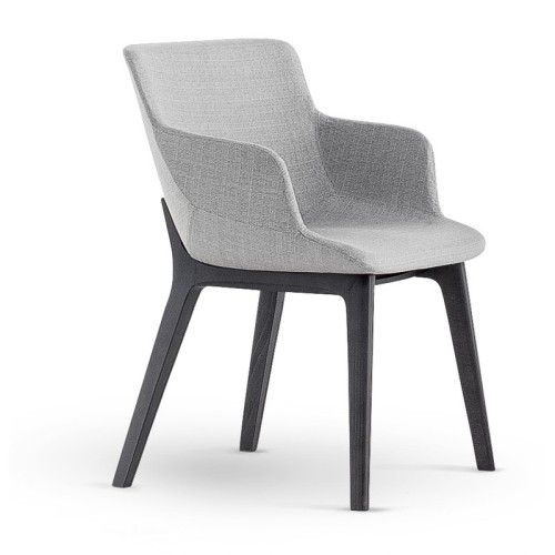 Chair Artika Wood Bonaldo with wooden legs