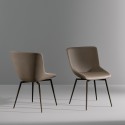 Chair Artika Bonaldo with metal legs