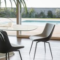 Chair Artika Bonaldo with metal legs