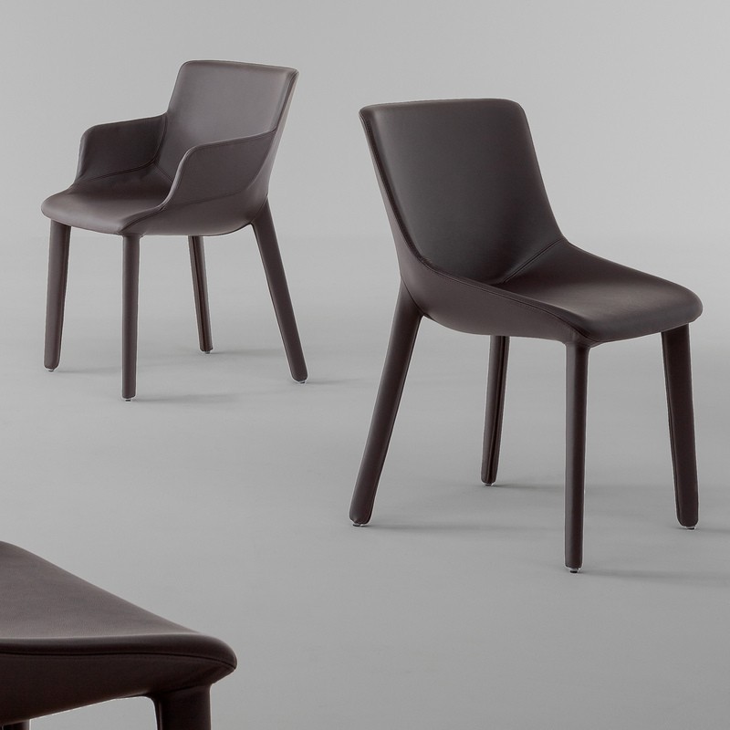Chair Artika Bonaldo with upholstered legs