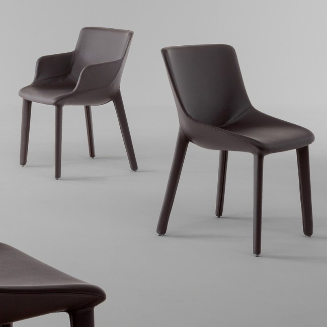 Chair Artika Bonaldo with upholstered legs