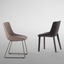 Chair Artika Si Bonaldo with sled base