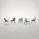 Chair Artika Si Bonaldo with sled base
