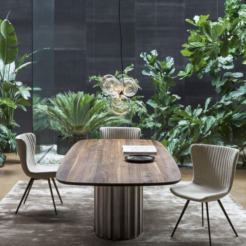 Chair Colibrì Bonaldo upholstered