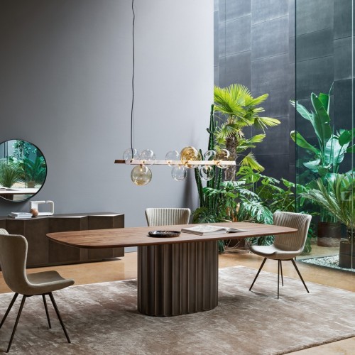 Chair Colibrì Bonaldo upholstered