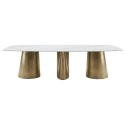 Ogiva Fiam Italia Standard Base Table | Glass or Marble