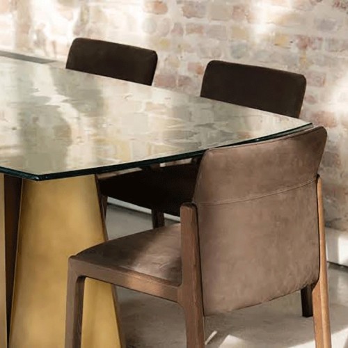 Brenta Fiam Italia Chair | Wood, Fabric or Leather