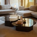 Asteroids Fiam Italia Coffee Table | Fused Glass or Marble