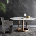 Ketch upholstered chair by Bonaldo with covered legs