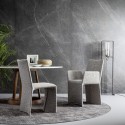 Ketch upholstered chair by Bonaldo with covered legs