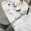 Mida high-back upholstered chair by Bonaldo