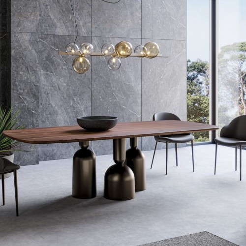 My Way Wood chair by Bonaldo with wooden legs