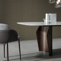 My Way Wood chair by Bonaldo with wooden legs
