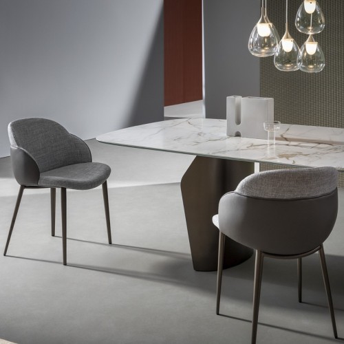 My Way Wood chair by Bonaldo with wooden legs