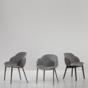 My Way Wood chair by Bonaldo with wooden legs