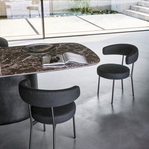 Neuilly upholstered chair by Bonaldo