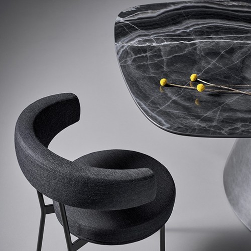 Neuilly upholstered chair by Bonaldo