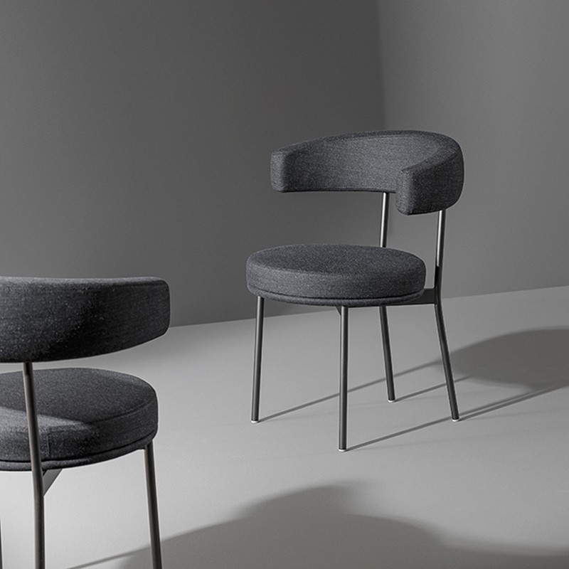 Neuilly upholstered chair by Bonaldo