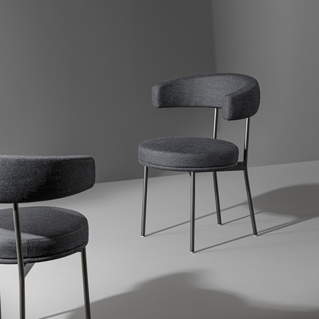Neuilly upholstered chair by Bonaldo