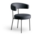 Neuilly upholstered chair by Bonaldo