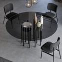 Noor upholstered chair by Bonaldo