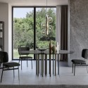 Noor upholstered chair by Bonaldo