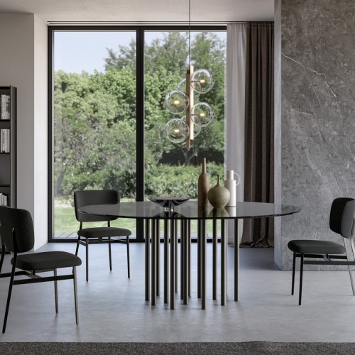 Noor upholstered chair by Bonaldo