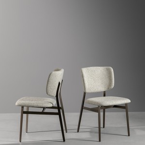 Noor upholstered chair by Bonaldo