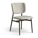 Noor upholstered chair by Bonaldo
