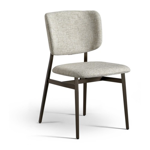 Noor upholstered chair by Bonaldo