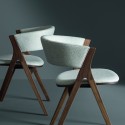 Remo upholstered chair by Bonaldo