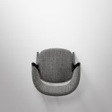 Remo upholstered chair by Bonaldo