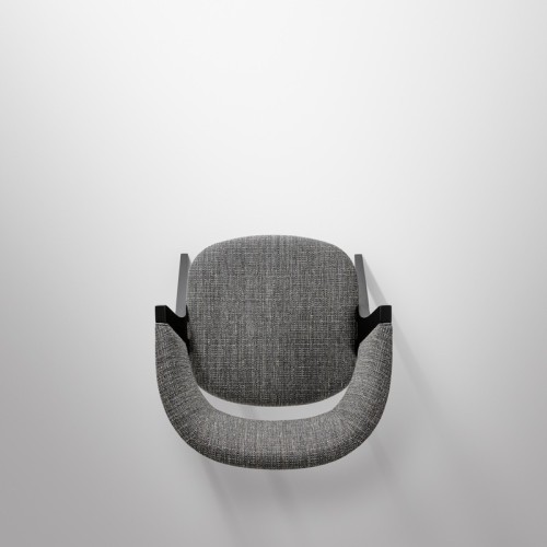 Remo upholstered chair by Bonaldo
