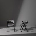 Remo upholstered chair by Bonaldo