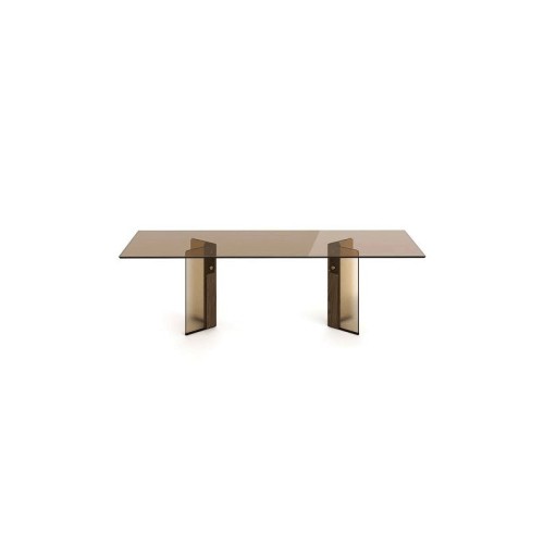 Trivium Fiam Italia Table with Sculptural Base